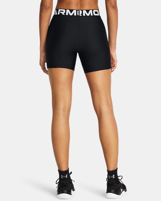 Women's HeatGear® Middy Shorts in Black image number 1